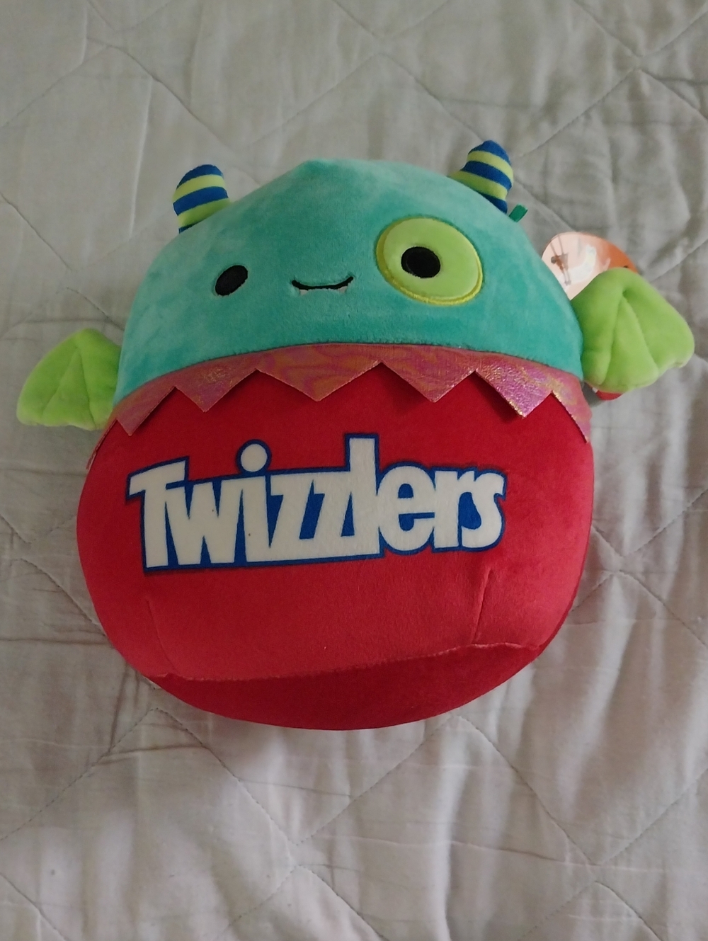 Squishmallows Twizzlers Halloween 8" Zelic the Bat Plush Animal Toy